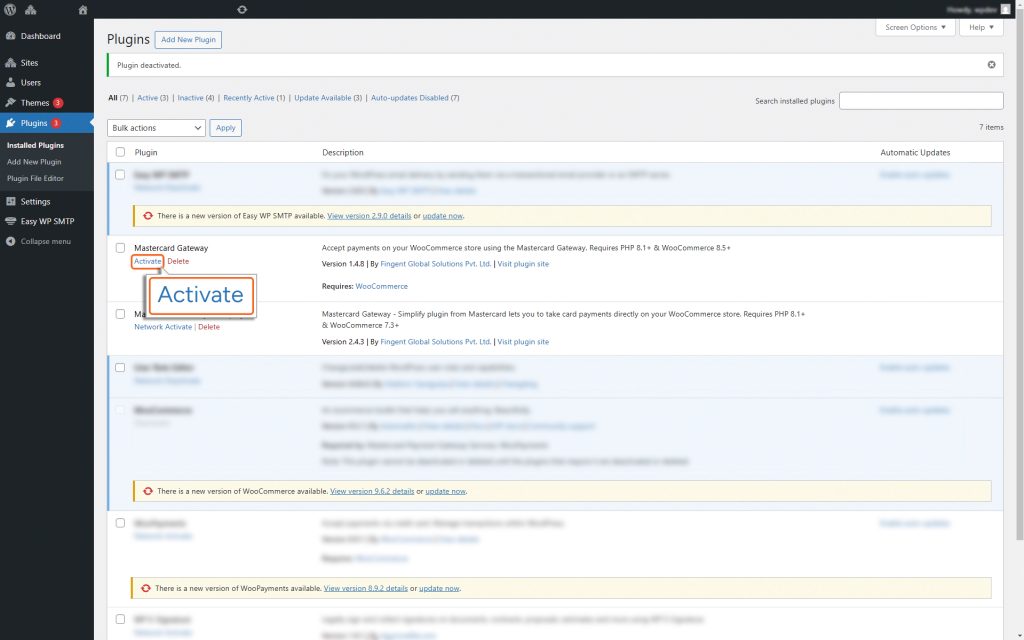 Activate_woocommerce