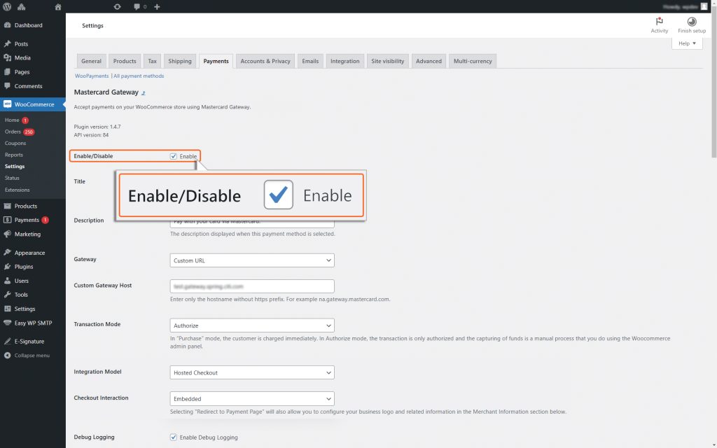 Enabling_the_Mastercard_Payment_option_woocommerce