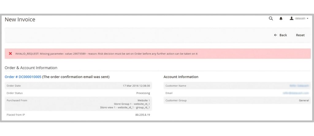 Error_Message_magento