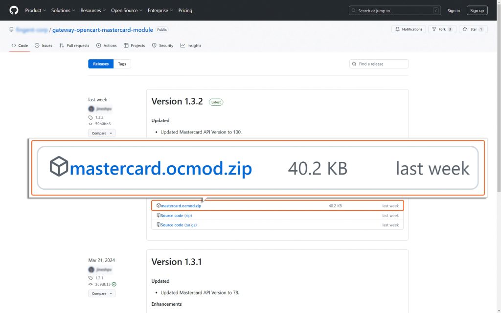 GitHub_Releases_opencart