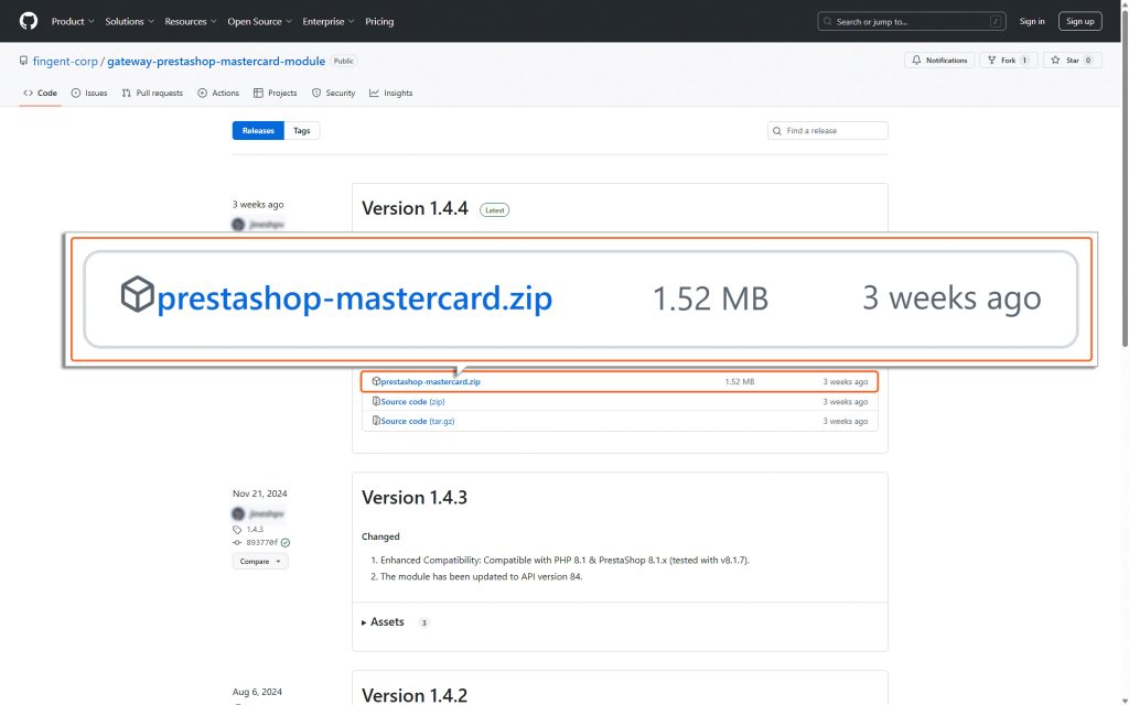 GitHub_Releases_prestashop