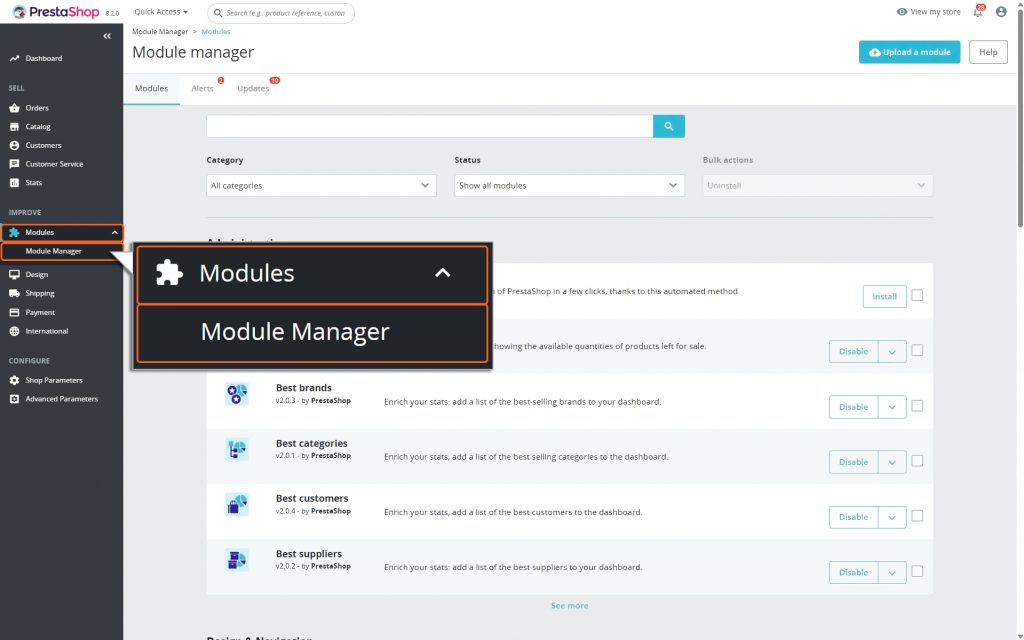 Modules-Module-Manager