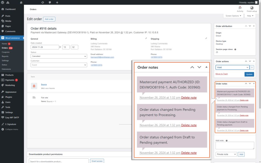 Order_notes_woocommerce