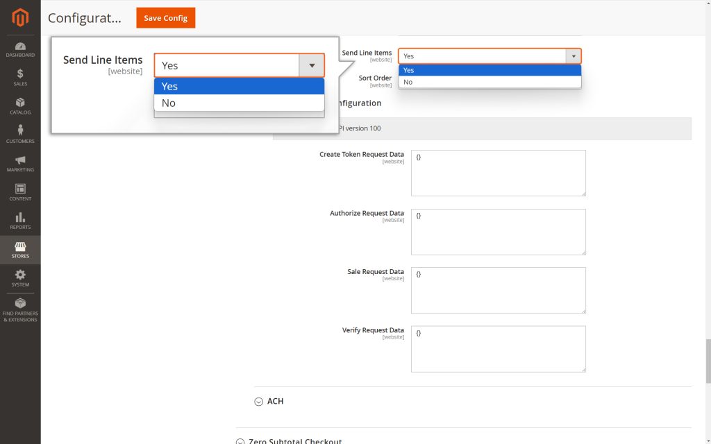 Send_line_Items,sort_order