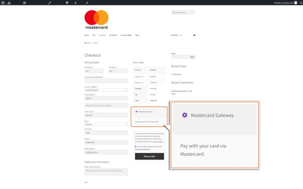 Title_&_Description_displayed_in_Checkout_page_woocommerce